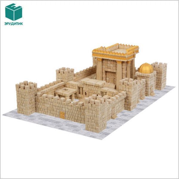 Керамічний конструктор із міні цеглинок THIRD TEMPLE 70781 фото