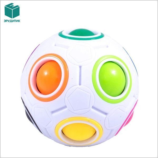 Головоломка магічний кулька п'ятнашки Smart Cube Magic Ball SC0333 фото