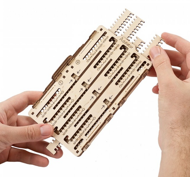 Механічна модель Арифметичний набір UGEARS 70152 фото