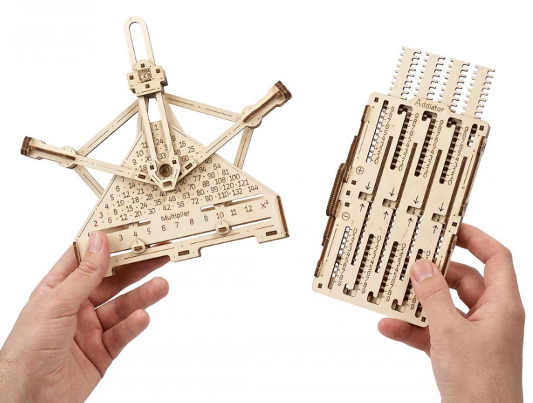 Механічна модель Арифметичний набір UGEARS 70152 фото