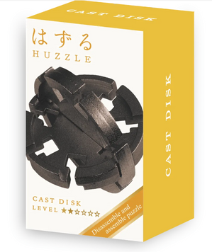 Міні головоломка для дорослих Hanayama Диск Huzzle Disk 2 рівень 515172 фото