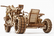 Механічна 3D модель &laquo;Мотоцикл Scrambler UGR-10 з коляскою&raquo; UGEARS 70137 фото 3