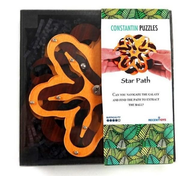 Дерев'яна головоломка Star Path Constantin Puzzle C5126 фото