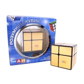 Дзеркальний Кубик рубіка 2х2 Smart Cube Mirror Golden 2x2x2 SC370 фото