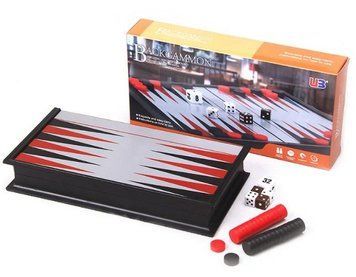 Нарди магнітні Magnetic Folding Backgammon UB 3820 фото