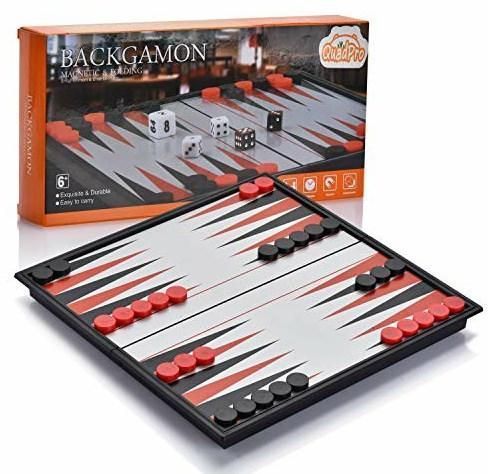 Нарди магнітні Magnetic Folding Backgammon UB 3820 фото