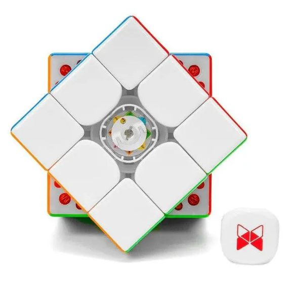 Професійний кубик Рубіка 3x3 X-Man Tornado V4M Pioneer UV Magnetic QiYi XMD016 фото