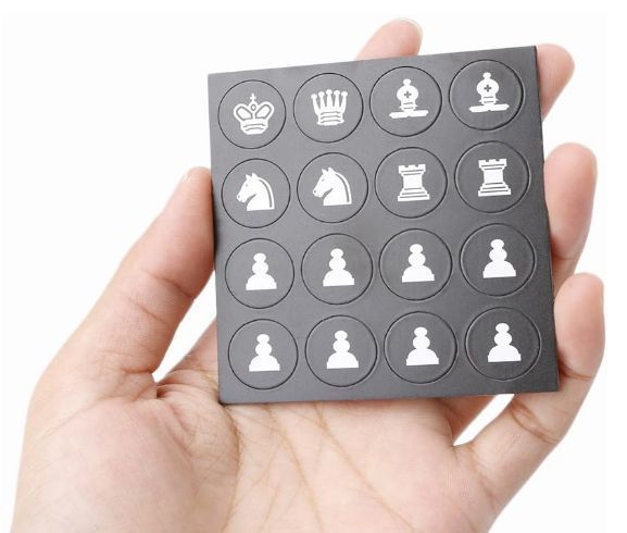 Магнітні кишенькові шахи міні Chess 1708 фото