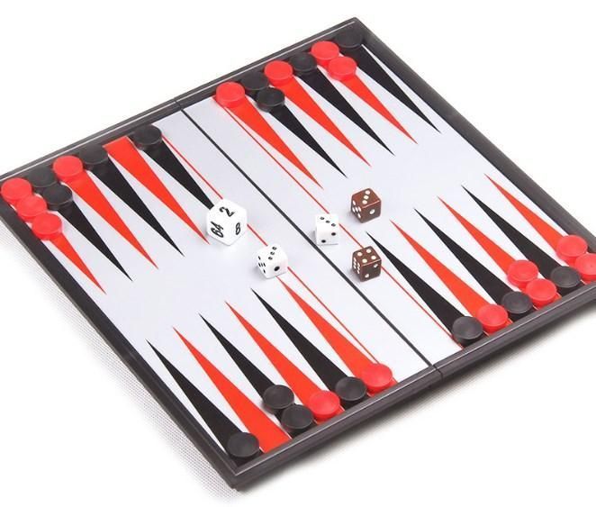Нарди магнітні Magnetic Folding Backgammon UB 3820 фото