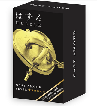 Міні головоломка для дорослих Hanayama Любов Huzzle Amour Gold 5 рівень 515182 фото
