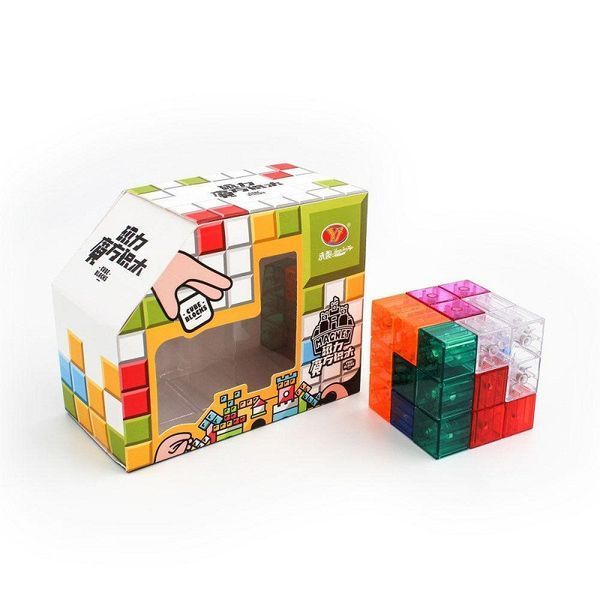 Магнітна головоломка Кубики Сома Magnetic Blocks YJ YJ8392 фото