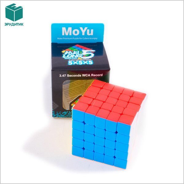 Кубик рубіка 5х5 Мейлонг MoYu Meilong 5х5 color MF8826B фото