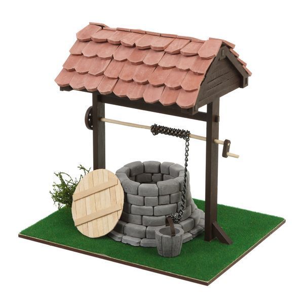 Керамічний конструктор з міні цеглинок "Medieval well" Колодязь 71191 фото