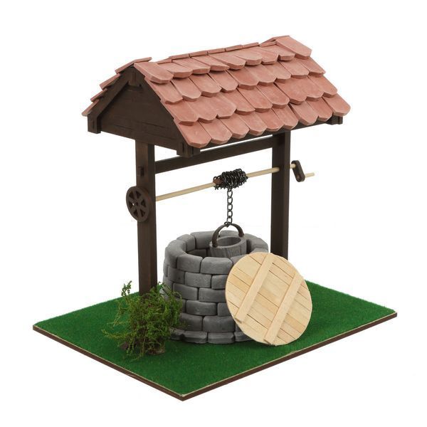 Керамічний конструктор з міні цеглинок "Medieval well" Колодязь 71191 фото