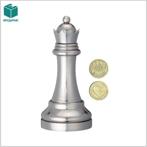 Головоломка металева для дорослих Королева Chess Puzzles 473685 фото