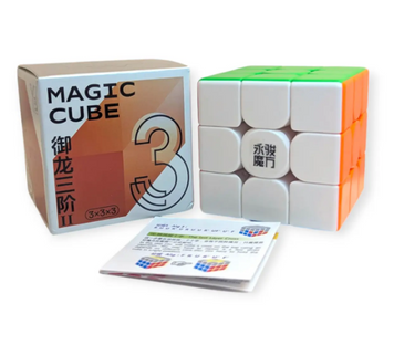 Магнітний кубик рубика 3x3 YJ YuLong V3 Magnetic YJ8337-2 фото