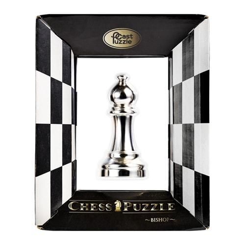 Металева Головоломка для дорослих Слон (Офіцер) Chess Puzzles 473684 фото