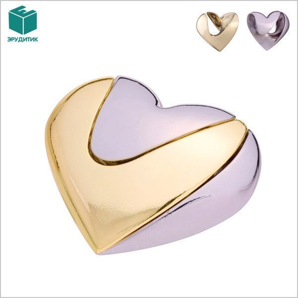 Металева головоломка Любов (Huzzle Love) 1 рівень 515005 фото