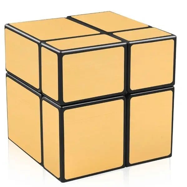 Дзеркальний Кубик рубіка 2х2 Smart Cube Mirror Silver 2x2x2 YJ8380 фото