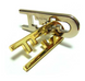 Міні металева головоломка Замок Huzzle Keyhole gold 4 рівень 515178 фото 3