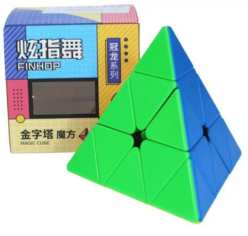 Пірамідка YJ Guanlong Pyraminx v2 Stickerless 8407 фото