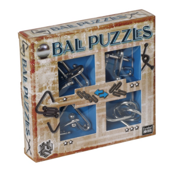 Набір металеві головоломки Ball Puzzles Blue Eureka 473203 фото