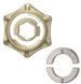 Металева японська головоломка Клапан Huzzle Valve 4 рівень 515067 фото 3