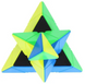 Пірамідка YJ Guanlong Pyraminx v2 Stickerless 8407 фото 2