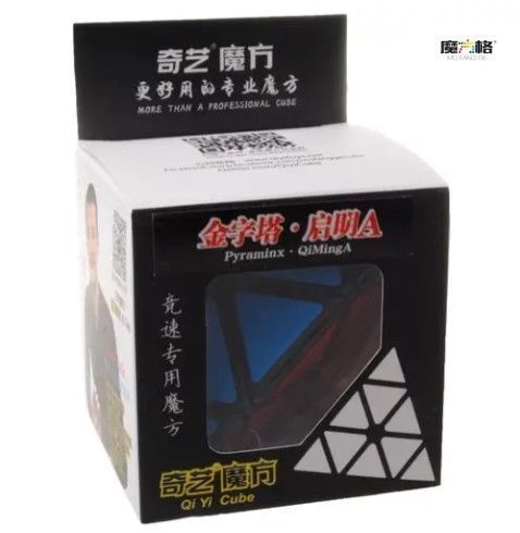Кубик пірамідка QiYi QiMing A Pyraminx Black 153black фото