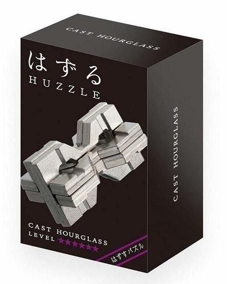 Металева Головоломка для дорослих Пісочний годинник Huzzle Hourglass 6 рівень 515119 фото