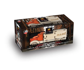 Головоломка дерев'яна квест-бокс Maze1 Truck Secret Escape Box Вантажівка 473461 фото