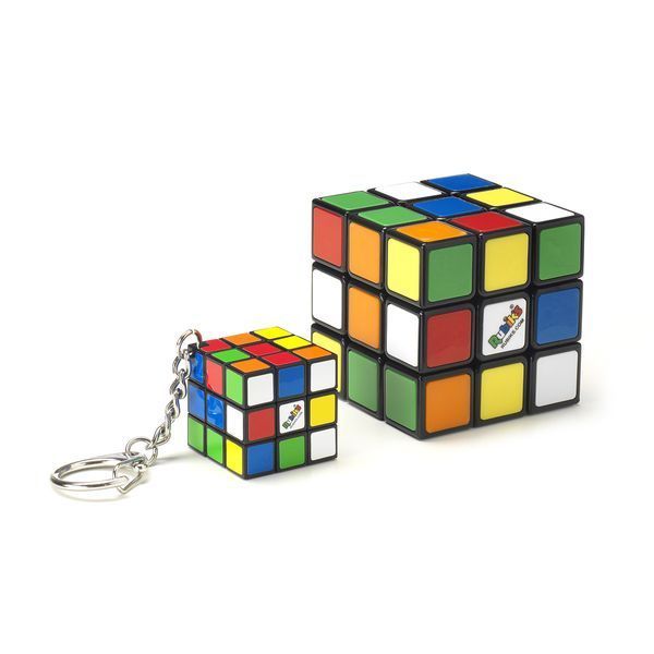 Набір головоломок 3х3 Rubik's та брелок 3х3 Rubik's 6062800 фото
