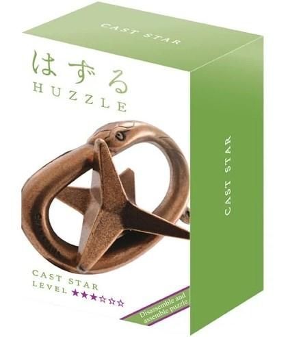 Металева головоломка загадка Зірка (Huzzle Star) 3 рівень 515031 фото