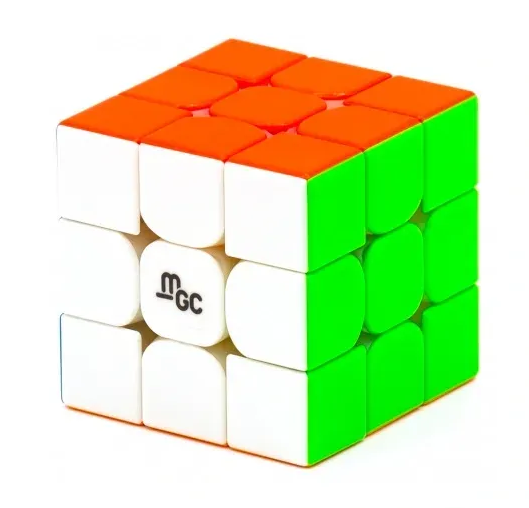 Магнітний кубик рубіка 3x3 MGC v2 кольоровий YJ8104 фото