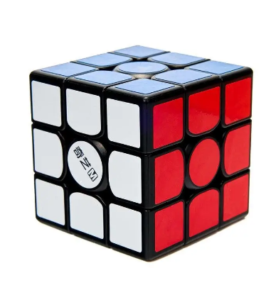 Магнітний кубик рубика 3х3 M Pro Black QiYi 45157 фото