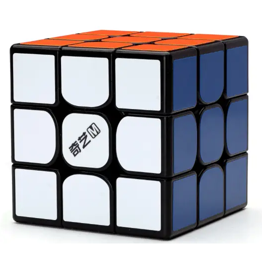 Магнітний кубик рубика 3х3 M Pro Black QiYi 45157 фото