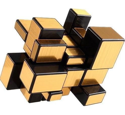 Дзеркальний кубик рубіка 3х3 Smart Cube Mirror Gold SC352 фото