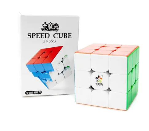 Кубик рубика 3х3 Yuxin Little Stickerless 45159 фото