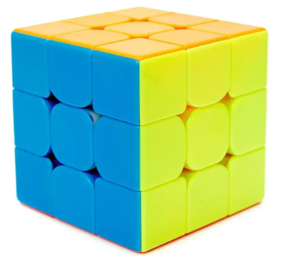 Кубик рубика 3х3 Yuxin Little Stickerless 45159 фото