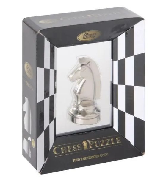Металева головоломка для дорослих "Кінь" Chess Puzzles 473683 фото