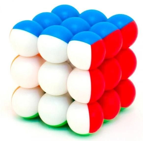 Брелок кубик рубік 3х3 BallCube 3,5 см YJ YJ8396 фото