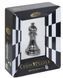 Металева головоломка для дорослих Слон (Офіцер) Chess Puzzles black 473678 фото 1