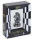 Металева головоломка для дорослих Кінь Chess Puzzles black 473677 фото 1