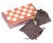 Магнітні шахи під дерево Chess magnetic wood-plastic 36 x 31 см 3520L фото 2