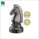 Металева головоломка для дорослих Кінь Chess Puzzles black 473677 фото 2