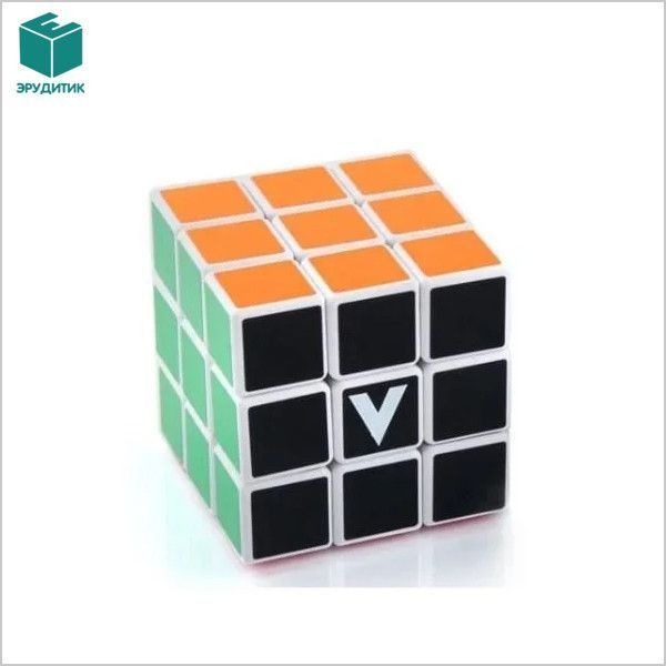 Кубик рубіка 3х3 білий пластик White V-CUBE 00.0036 фото