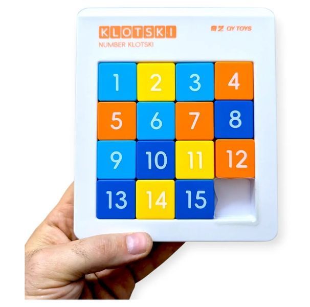 Гра &laquo;15&raquo; п'ятнашки QiYi Number Klotski QY8215 фото