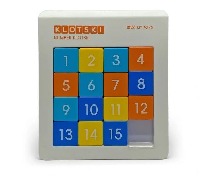 Гра &laquo;15&raquo; п'ятнашки QiYi Number Klotski QY8215 фото