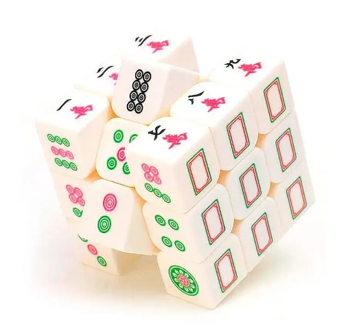 Кубик Рубика 3х3 MahJong Маджонг 18727 фото