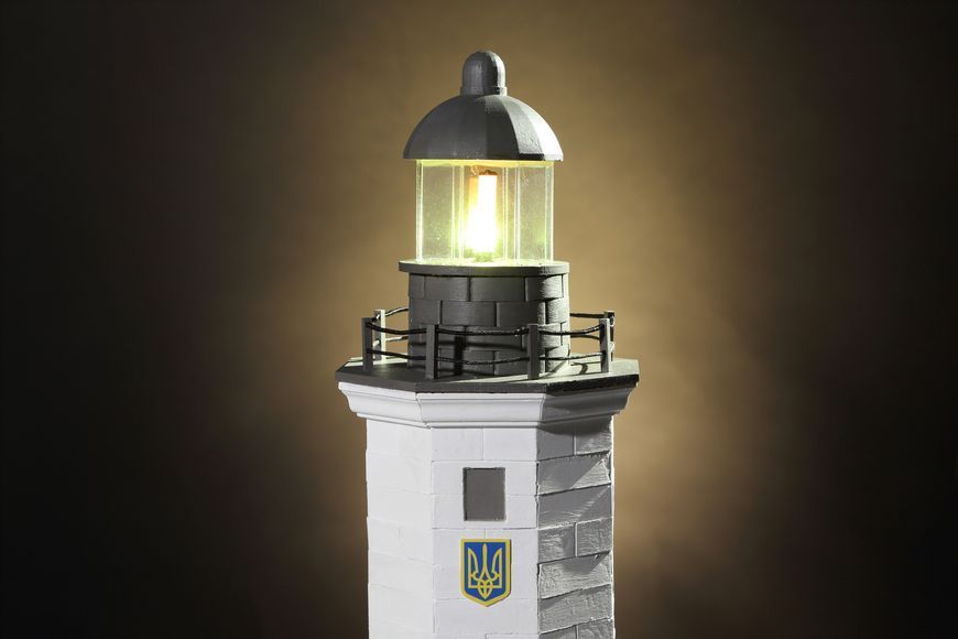 Конструктор з керамічних міні-цеглинок "Маяк на острові Зміїний" 71726 фото